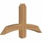 Ekena Millwork Bellingham Timber Gable Bracket, Western Red Cedar, 36"W x 19"H x 3 1/2"D x 3 1/2"F, 13/12 Pitch GBW036X19X0404BEL00SWR - alternate 3